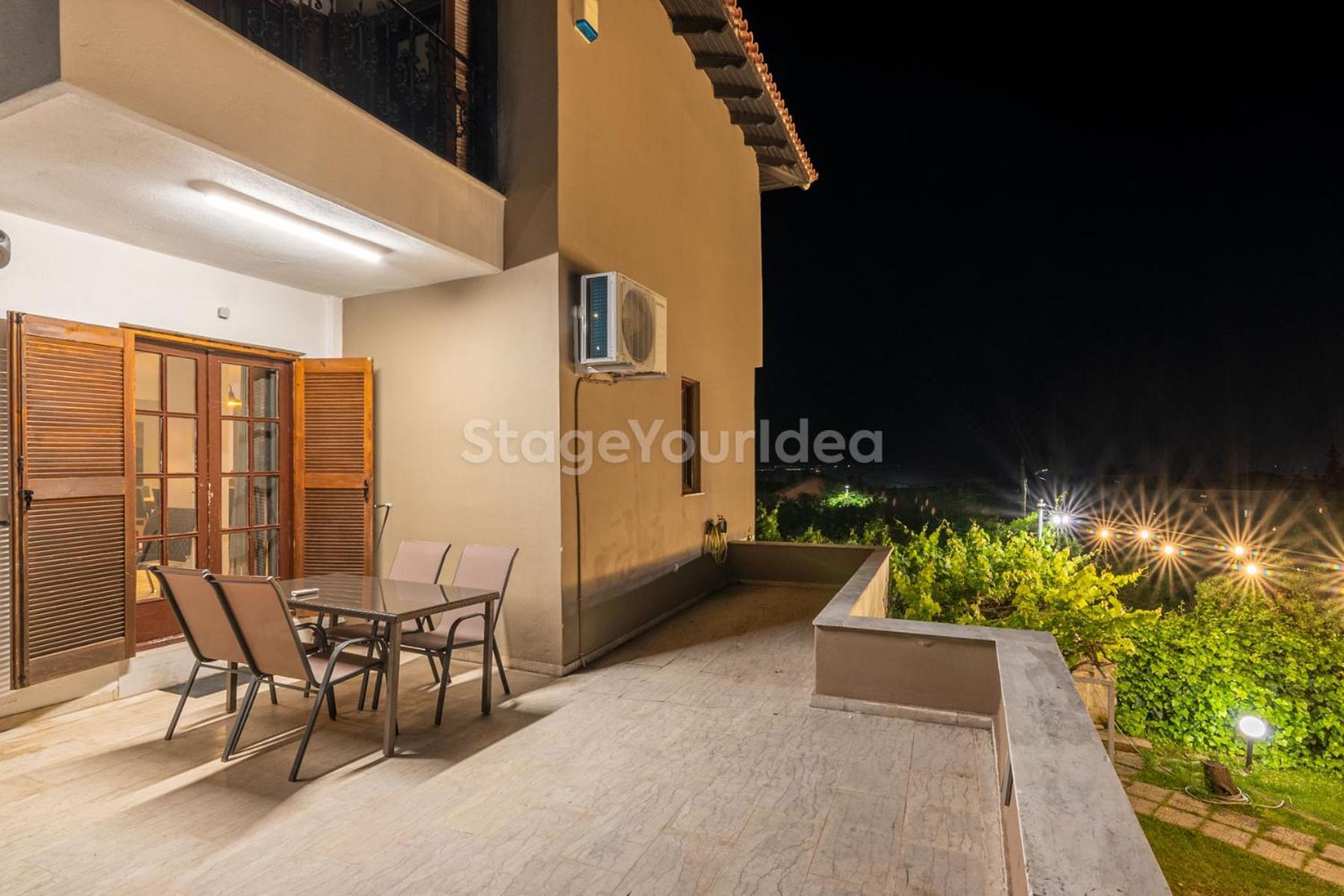 Τraditional Fully Detached Villa On A Luxurious Hillock Of Thessaloniki With Its Own Garden Also For Family & Wedding Gatherings For 10 To 25 People Only 15 Minutes From Airport Exterior foto